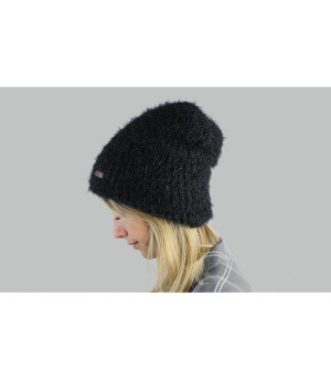 bonnet long noir Barts Ultra Beanie black